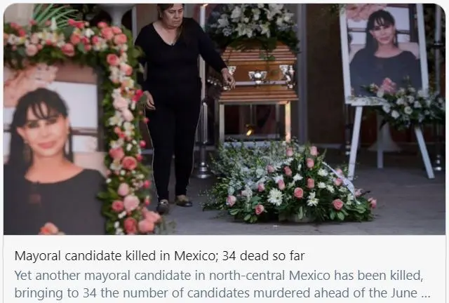 墨西哥市长上任14小时被杀_任丘市长候选_墨西哥两名市长候选人相继被杀