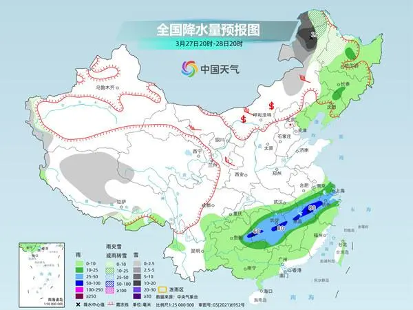 广西气象台发暴雨预警app_北京天气预警预警_五预警齐发 春天“糟心”天气上线