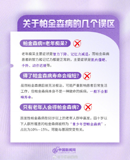 年轻人也开始得帕金森病 打破年龄误区