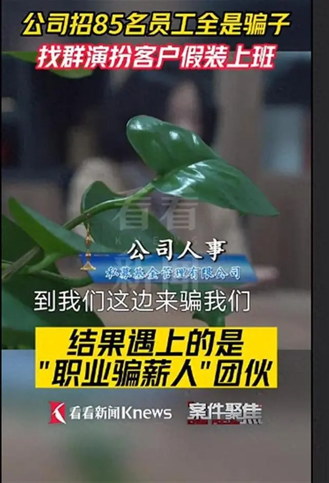 [亲身经历]揭秘公司招聘骗局_企业招聘诈骗_公司招85名员工全是骗子