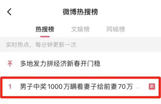 一男子买下前妻隔壁的房子_男子中奖1000万瞒妻子给前妻买房_男子中奖1000万瞒妻子给前妻买房