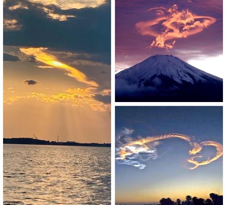 _日本富士山惊现“神龙”奇景，动漫迷们纷纷转发致敬鸟山明老师_日本富士山惊现“神龙”奇景，动漫迷们纷纷转发致敬鸟山明老师