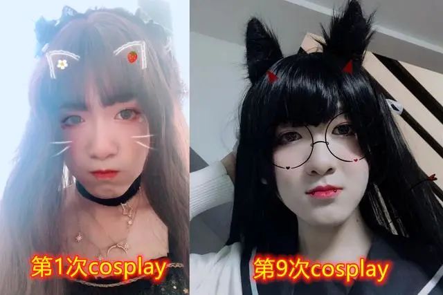 蓝色头发的cosplay人物_蓝色头发的动漫人物女_蓝头发coser