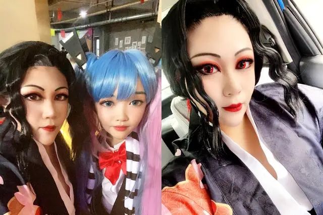 蓝色头发的动漫人物女_蓝色头发的cosplay人物_蓝头发coser